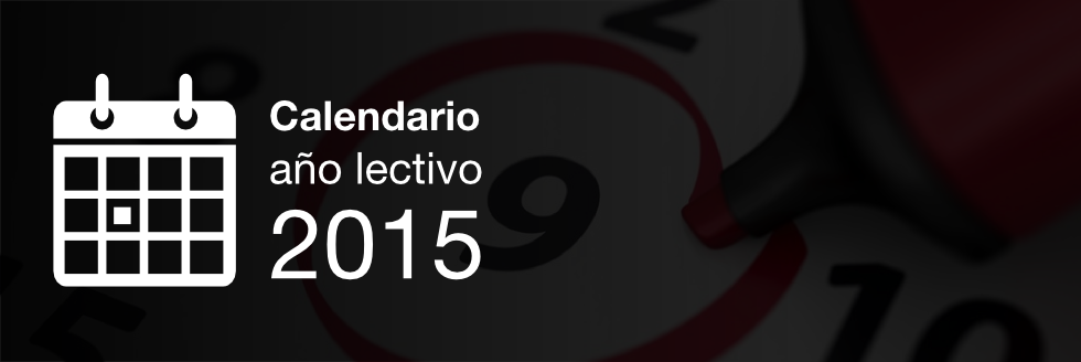 Calendario Año Lectivo 2015