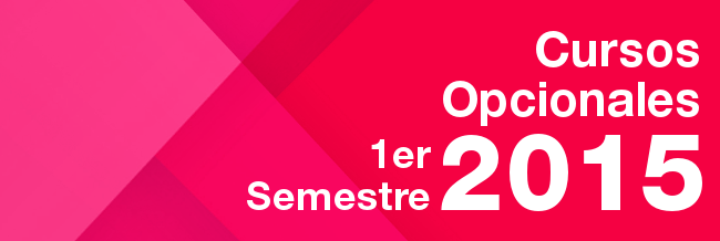 Cursos Opcionales 1er Semestre 2015