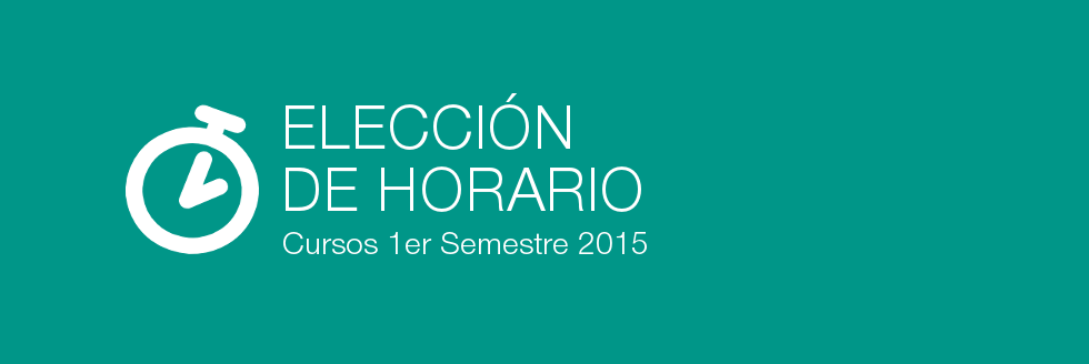 #caption-1 Elección de horarios