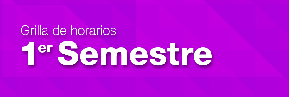 Horarios y salones 1er semestre 2015