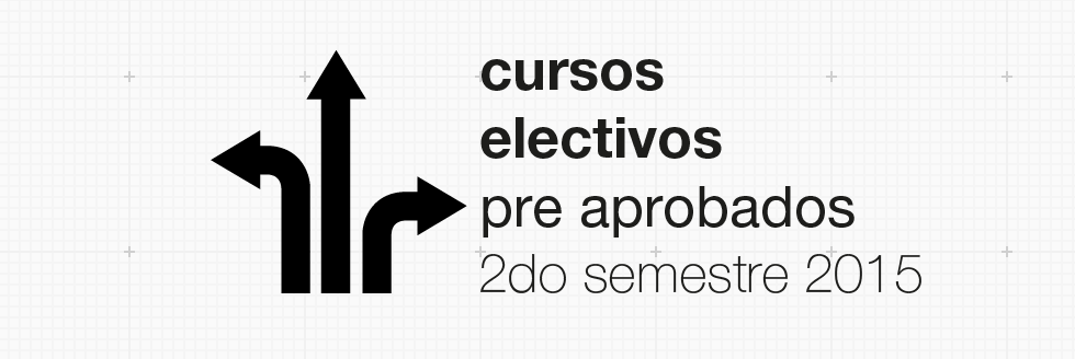 Cursos Electivos 2do semestre