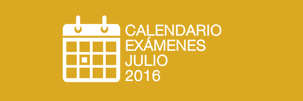 #caption-1 Calendario de exámenes período JULIO 2016