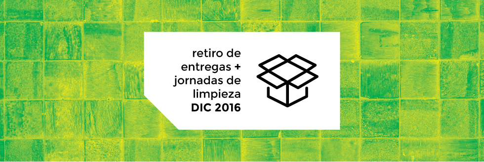 Retiro de entregas + Jornadas de limpieza