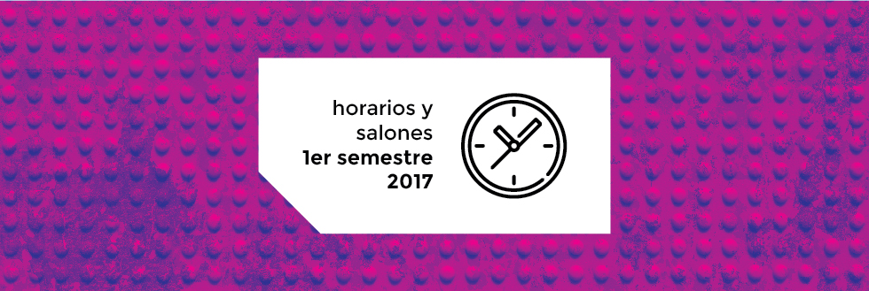 Horarios 1er semestre 2017