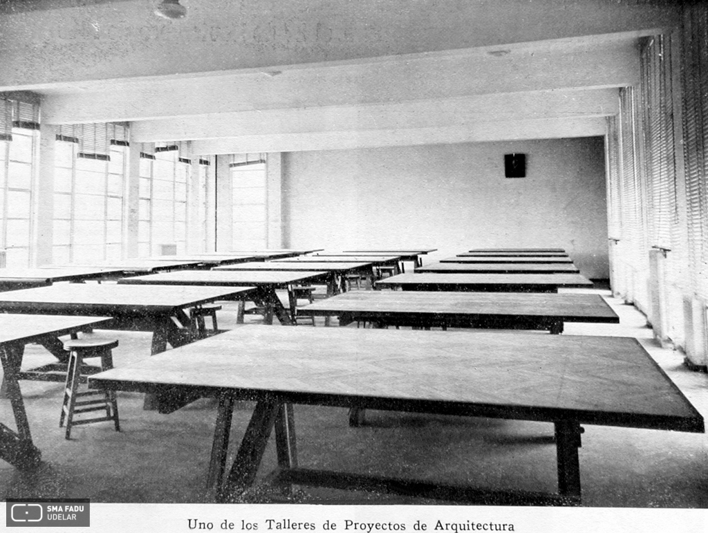 Facultad de Arquitectura, arq. Fresnedo Siri, R., Montevideo, Uruguay, 1938-1946.