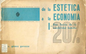 De la estetica a la economia I