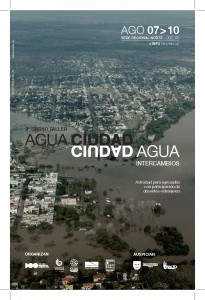 afiche agua ciudad 2015