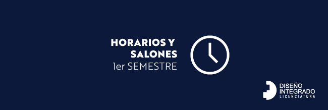 Horario cursos primer semestre 2022