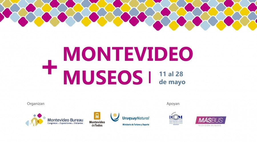 logo montevideo + museos