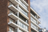 Edificio Pocitos, Arq. Pintos Risso, Montevideo 1951. Foto: Nacho Correa 2015