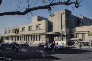 Escuela de la Construcción IEC, arqs. SIERRA MORATÓ y VIGOUROUX, 1939, Montevideo, Foto: Carlos Pazos 1995