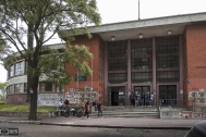Liceo Dámaso A. Larrañaga, arq. SCHEPS José Dir. Gral Arq. Mº Obras Públicas, 1951-1956, Montevideo, Foto: Verónica Solana 2010