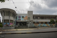 Liceo No 4 Juan Zorrilla de San Martin, arq. DANERS Pedro, 1945, Montevideo,  Foto: Andrea Sellanes 2014