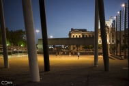 Plaza 1º de Mayo, arq. COMERCI Francesco, 1996, Montevideo, Foto: Andrea Sellanes 2014