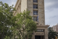Edificio Administrativo Central ANCAP, arq. LORENTE ESCUDERO, R. , Montevideo, Uy. 1938. Foto:Nacho Correa.