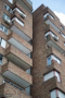 Edificio de viviendas Ibia 3, arqs. LOY, Floreal, MARTÍNEZ OTEGUI, R., Montevideo, Uy. 1975-1977. Foto: Sofía Ghiazza 2019