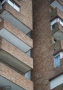 Edificio de viviendas Ibia 3, arqs. LOY, Floreal, MARTÍNEZ OTEGUI, R., Montevideo, Uy. 1975-1977. Foto: Sofía Ghiazza 2019