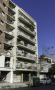 Edificio Eliseo, arqs. MAZZINI, ALBANELL, Montevideo, Uy. 1956. Foto: Sofía Ghiazza 2019.