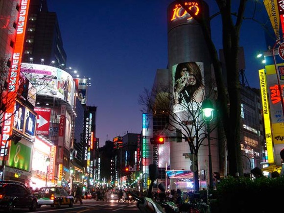 Tokio. Cruce de Shibuya. Foto: bit.ly/1vivjsv