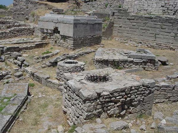 Ruinas de la ciudad de Troya. Foto: Fernando García Amen