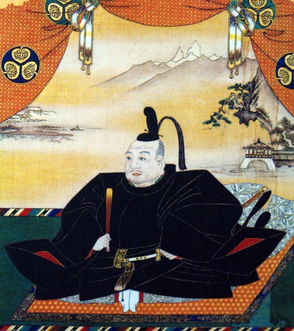 Ieyasu Tokugawa, el primer shogun Tokugawa, Wikipedia en español - Período Edo, Autor: Kanō Tan'yū