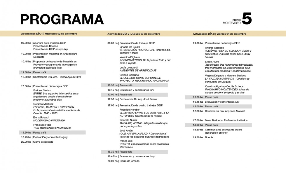 programa foro 5-01-01