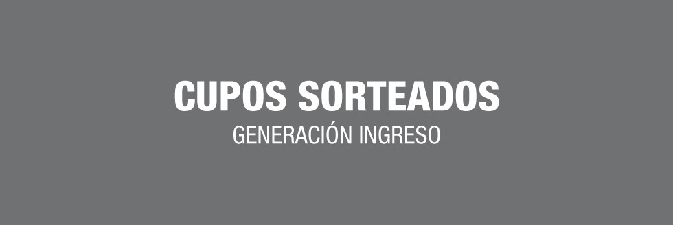 GENERACIÓN INGRESO  