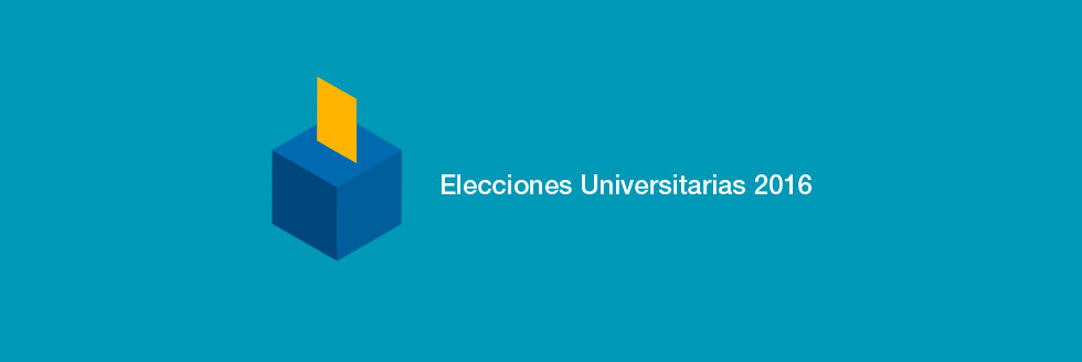 ELECCIONES UNIVERSITARIAS 2016