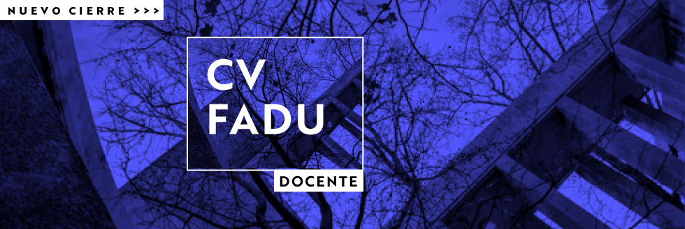 CV FADU Docentes