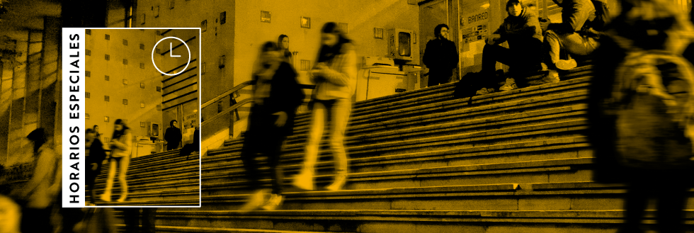 #caption-1 Horarios especiales de funcionamiento