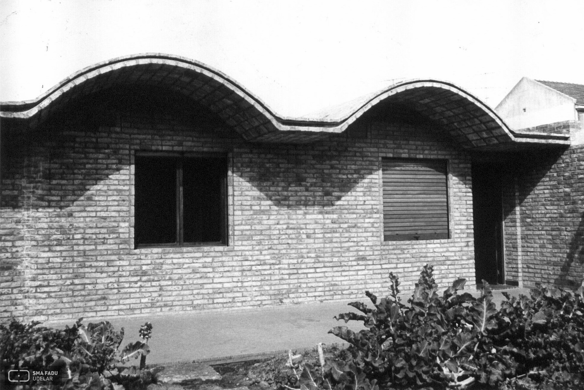 Vivienda de E. Dieste, Ing. DIESTE Eladio, Montevideo, Uy. 1961-1963. Foto original de Estudio Dieste & Montañez