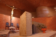 Iglesa Cristo Obrero y Nuestra Señora de Lourdes, Ing. Dieste, E. Atlántida, 1960. Foto de Rodolfo Marínez, 2006