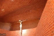 Iglesa Cristo Obrero y Nuestra Señora de Lourdes, Ing. Dieste, E. Atlántida, 1960. Foto de Rodolfo Marínez, 2006