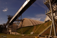 Silo de Corporación de Navíos, Ing. Dieste, E. Nueva Palmira, 1996. Foto de Rodolfo Martínez, 2066