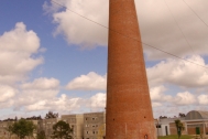 Tanque de agua, Ing. Dieste, E. Montevideo, 1983. Foto de Verónica Solana, 2006