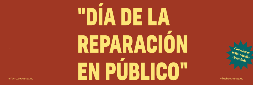 Actividad | Fashion Revolution | Día de la reparación de textiles en público