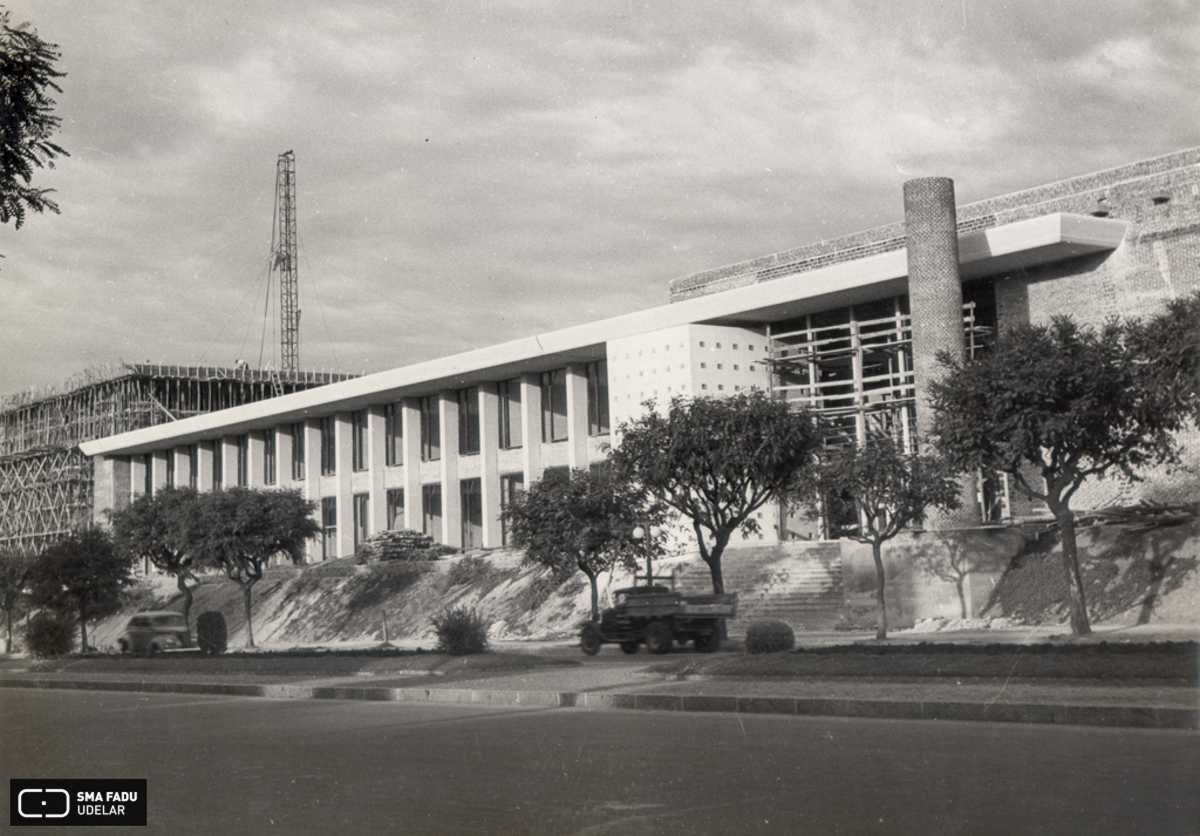 Facultad de Arquitectura, arq. Fresnedo Siri, R., Montevideo, Uruguay, 1938-1946.