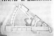 Facultad de Arquitectura, arq. Fresnedo Siri, R., Montevideo, Uruguay, 1938-1946.