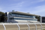 Hipódromo de Maroñas, arq. Fresnedo Siri, R., Montevideo, Uruguay, 1938-1945. Foto: Verónica Solana 2003.