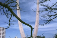 Monumento a Luis Batlle Berres, arq. Fresnedo Siri, R., Montevideo, Uruguay, 1966. Foto: Verónica Solana 2001.