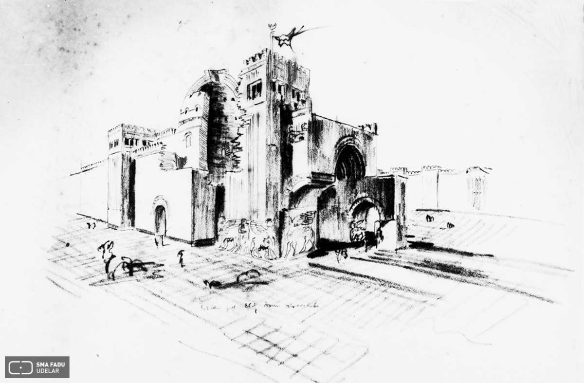 Croquis de Fresnedo Siri, R.