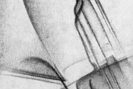 Dibujo de Fresnedo Siri, R. Técnica: Carbonilla sobre calco.