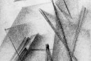 Dibujo de Fresnedo Siri, R. Técnica: Carbonilla sobre calco.