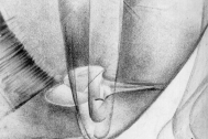 Dibujo de Fresnedo Siri, R. Técnica: Carbonilla sobre calco.