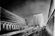 Propuesta urbana Arroyo Seco, arq. Fresnedo Siri, R., Montevideo, Uruguay.