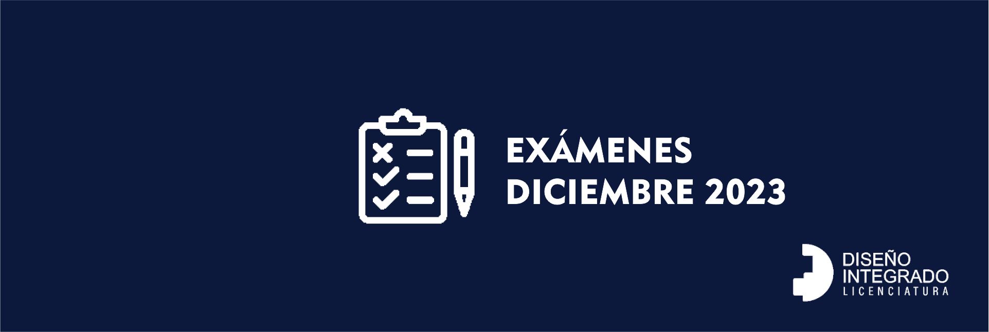 Exámenes Diciembre 2023