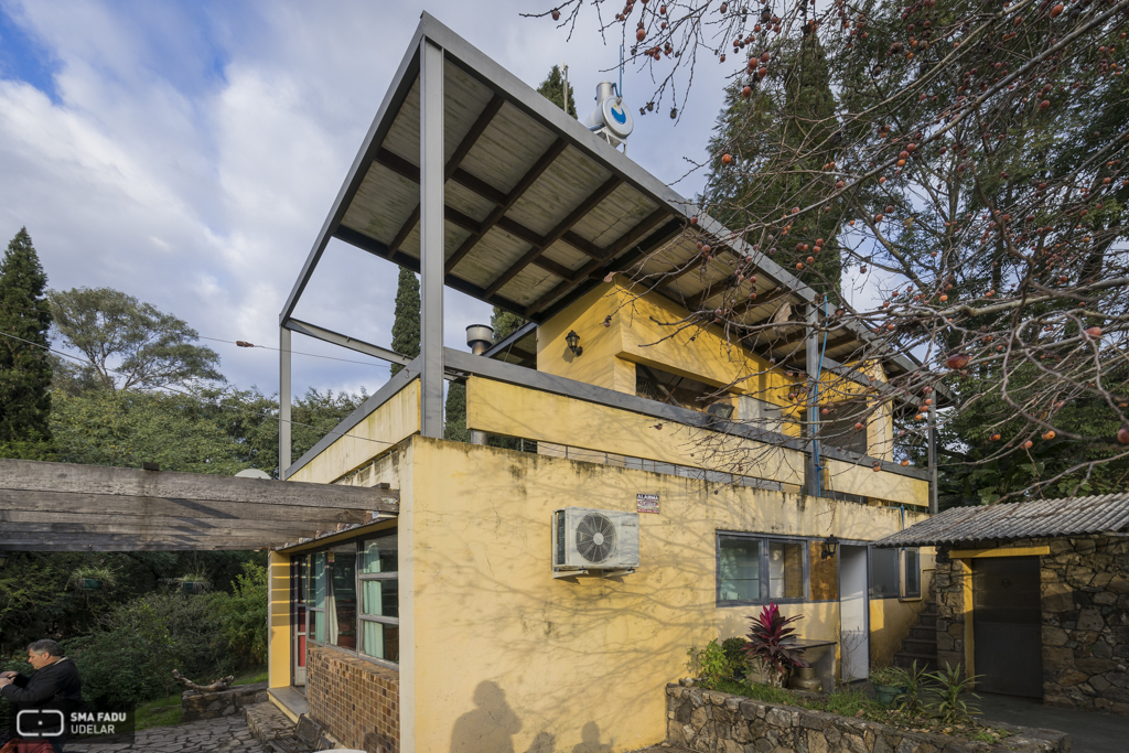 Vivienda Migliaro, arq. RODRÍGUEZ FOSALBA, C. A., Salto,Uy. 1956. Foto: Nacho Correa 2016.