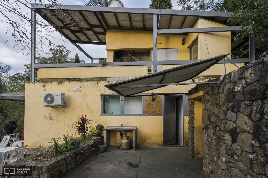 Vivienda Migliaro, arq. RODRÍGUEZ FOSALBA, C. A., Salto,Uy. 1956. Foto: Nacho Correa 2016.