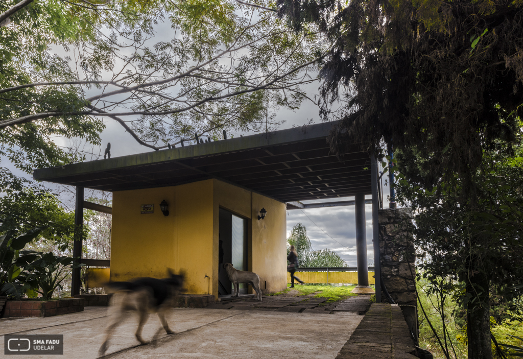 Casa Migliaro, arq. RODRÍGUEZ FOSALBA, C. A., Salto, Uy. 1956. Foto: Julio Pereira 2016.