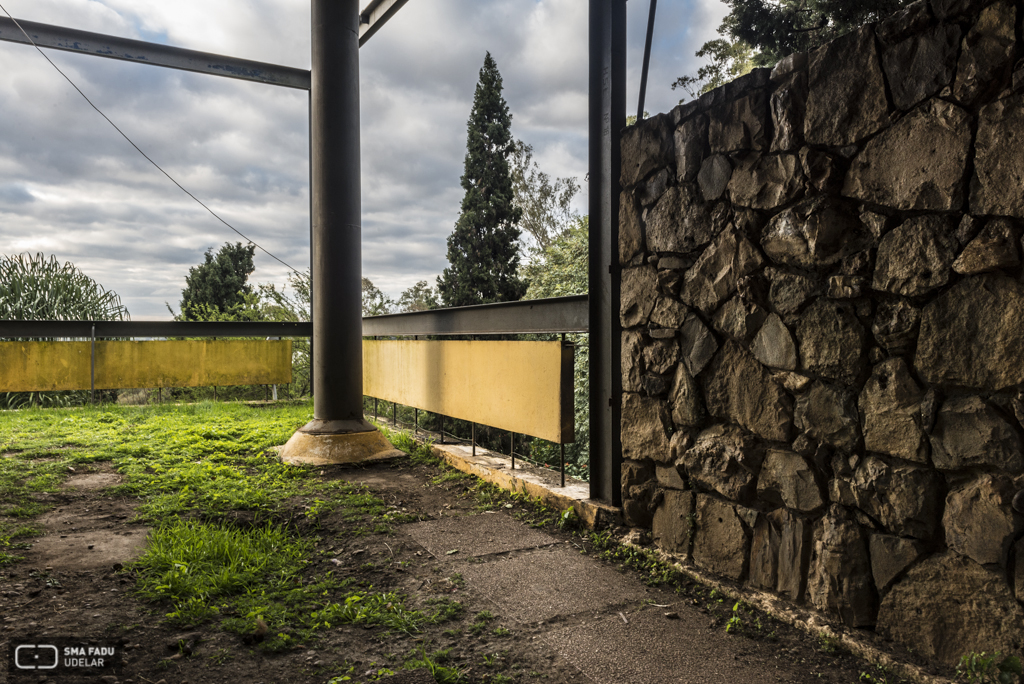 Casa Migliaro, arq. RODRÍGUEZ FOSALBA, C. A., Salto, Uy. 1956. Foto: Julio Pereira 2016.